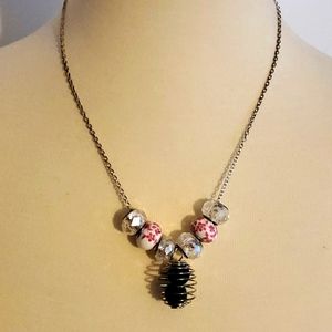 NEW Handmade Lava Bead Necklace